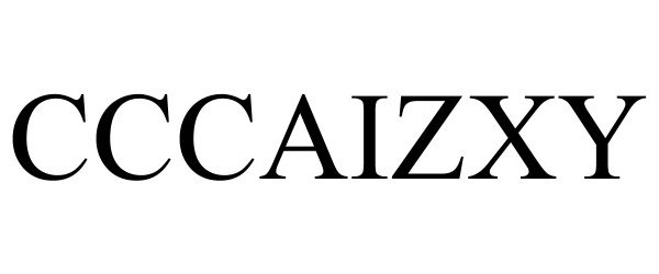 Trademark Logo CCCAIZXY