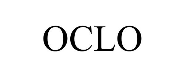 Trademark Logo OCLO