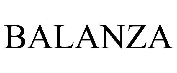 Trademark Logo BALANZA