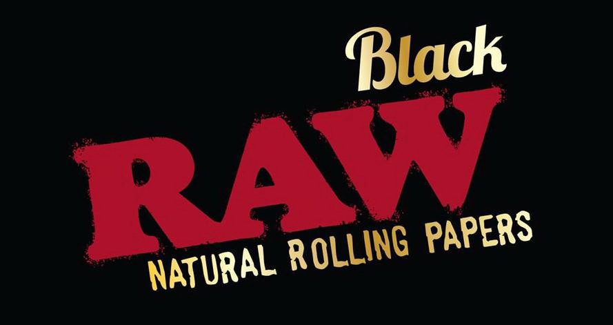 Trademark Logo BLACK RAW NATURAL ROLLING PAPERS