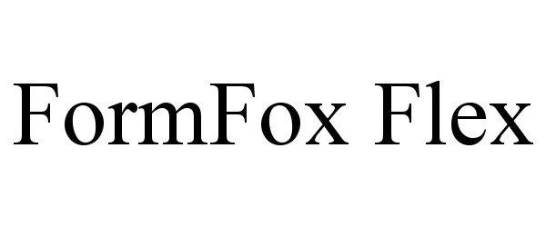 Trademark Logo FORMFOX FLEX