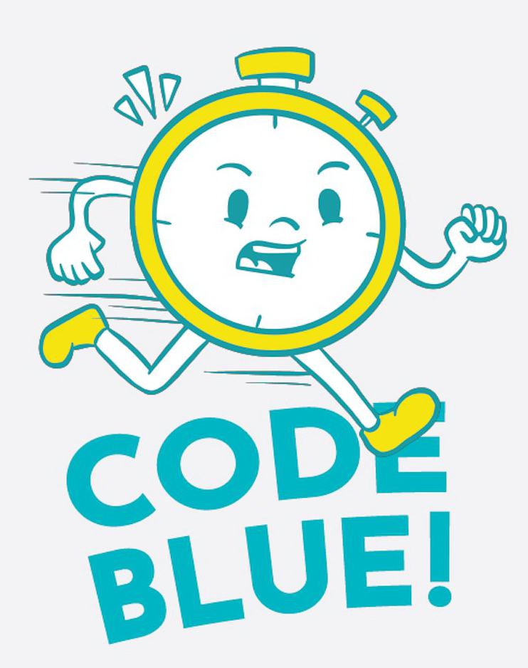 Trademark Logo CODE BLUE