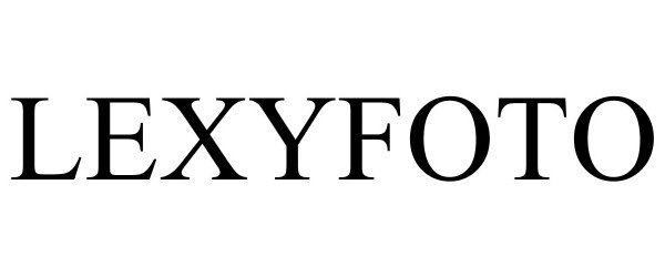 Trademark Logo LEXYFOTO