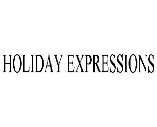  HOLIDAY EXPRESSIONS