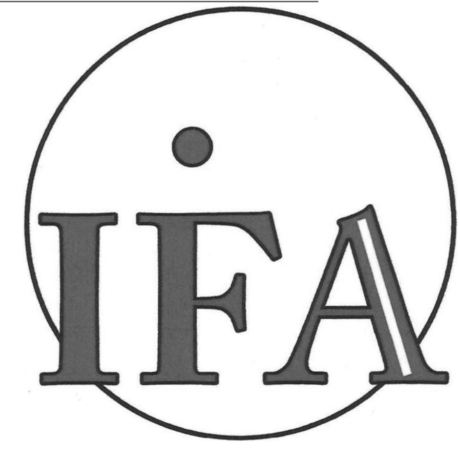 Trademark Logo IFA