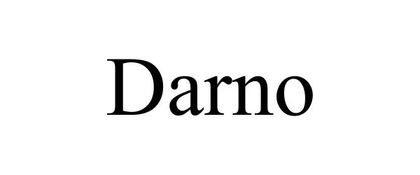 Trademark Logo DARNO
