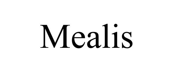 Trademark Logo MEALIS
