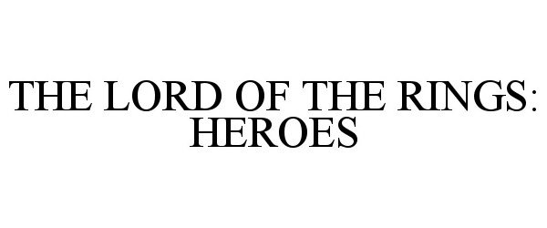  THE LORD OF THE RINGS: HEROES