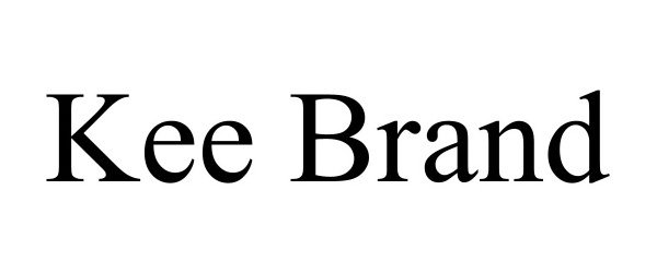 Trademark Logo KEE BRAND