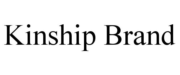 Trademark Logo KINSHIP BRAND