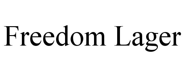 FREEDOM LAGER
