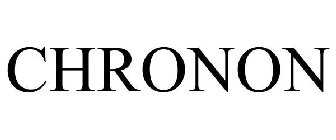 Trademark Logo CHRONON