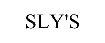 Trademark Logo SLY'S