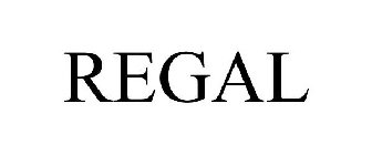 Trademark Logo REGAL