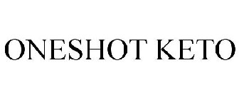 Trademark Logo ONESHOT KETO