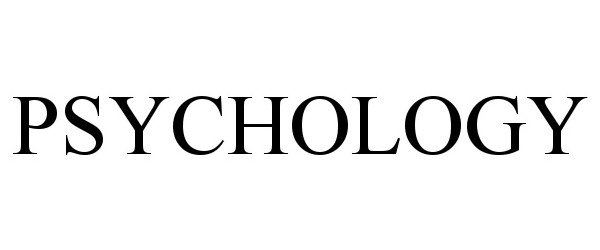 Trademark Logo PSYCHOLOGY