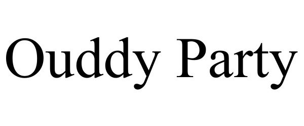 Trademark Logo OUDDY PARTY