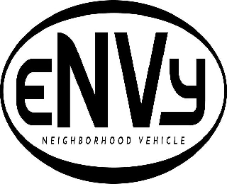 Trademark Logo ENVY NEIGHBORHOOD VEHICLE