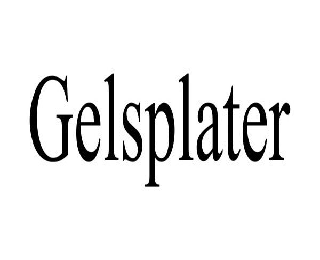  GELSPLATER