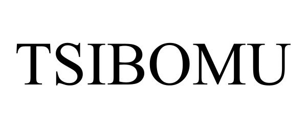 Trademark Logo TSIBOMU