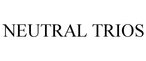 Trademark Logo NEUTRAL TRIOS