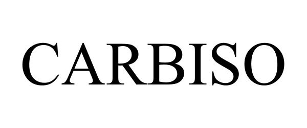Trademark Logo CARBISO