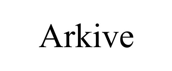 Trademark Logo ARKIVE