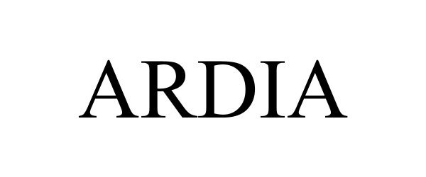 Trademark Logo ARDIA