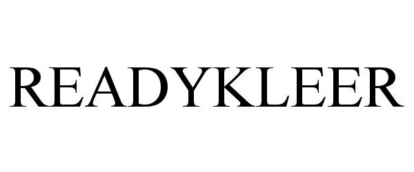 Trademark Logo READYKLEER