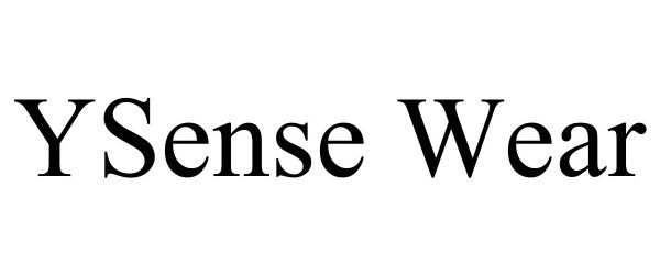 Trademark Logo YSENSE WEAR