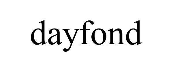 Trademark Logo DAYFOND