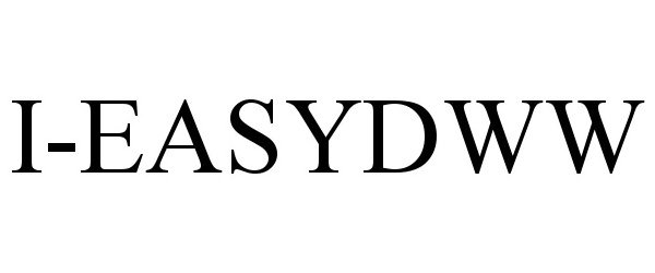Trademark Logo I-EASYDWW