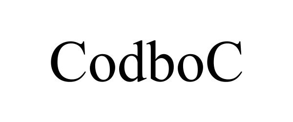 Trademark Logo CODBOC
