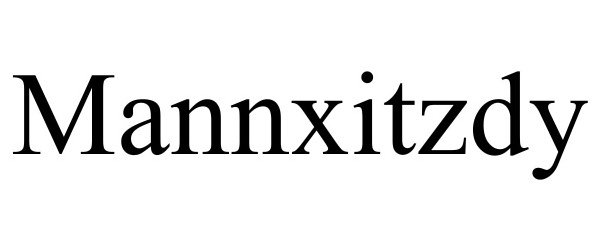 Trademark Logo MANNXITZDY