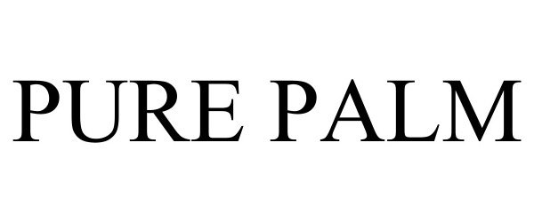 Trademark Logo PURE PALM