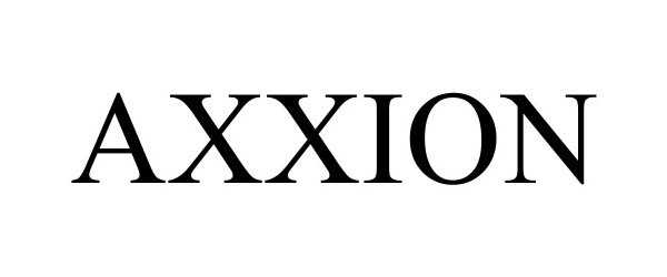 Trademark Logo AXXION