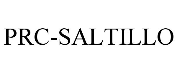 Trademark Logo PRC-SALTILLO