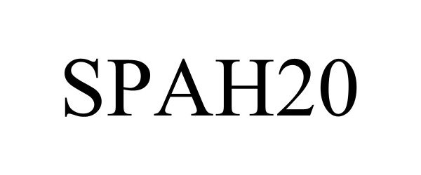 Trademark Logo SPAH20