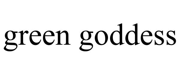 Trademark Logo GREEN GODDESS