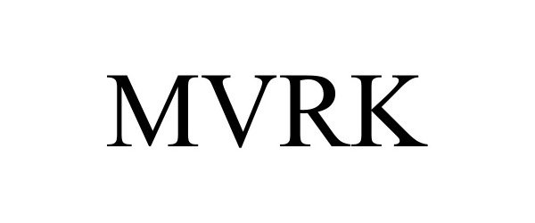 Trademark Logo MVRK