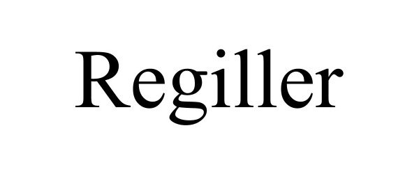 Trademark Logo REGILLER