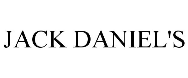 Trademark Logo JACK DANIEL'S