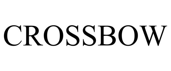 Trademark Logo CROSSBOW