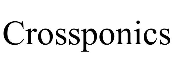 Trademark Logo CROSSPONICS