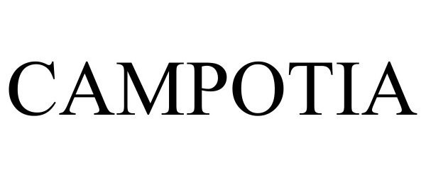 Trademark Logo CAMPOTIA