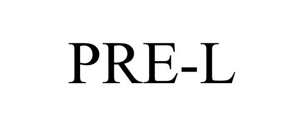 Trademark Logo PRE-L