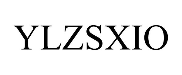 Trademark Logo YLZSXIO