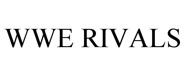 Trademark Logo WWE RIVALS
