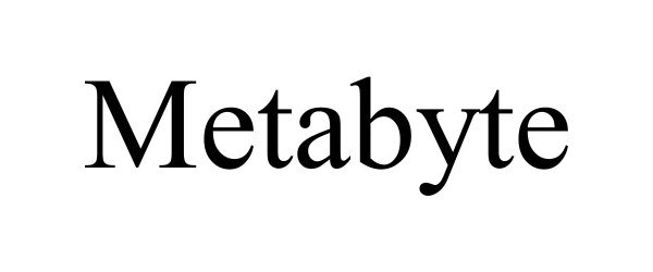 Trademark Logo METABYTE