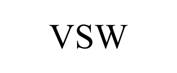 Trademark Logo VSW